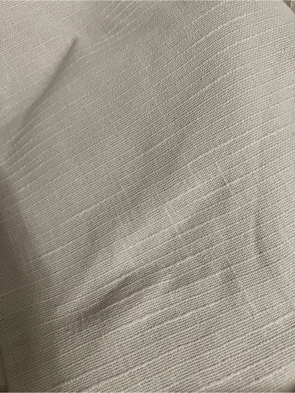 Quince Cotton Slub Room Darkening Curtain Panels set of 2 in Natural